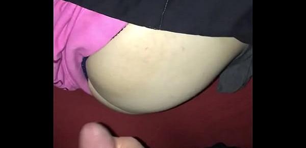  Spreading Wife’s Cheeks And Cum On Her Ass